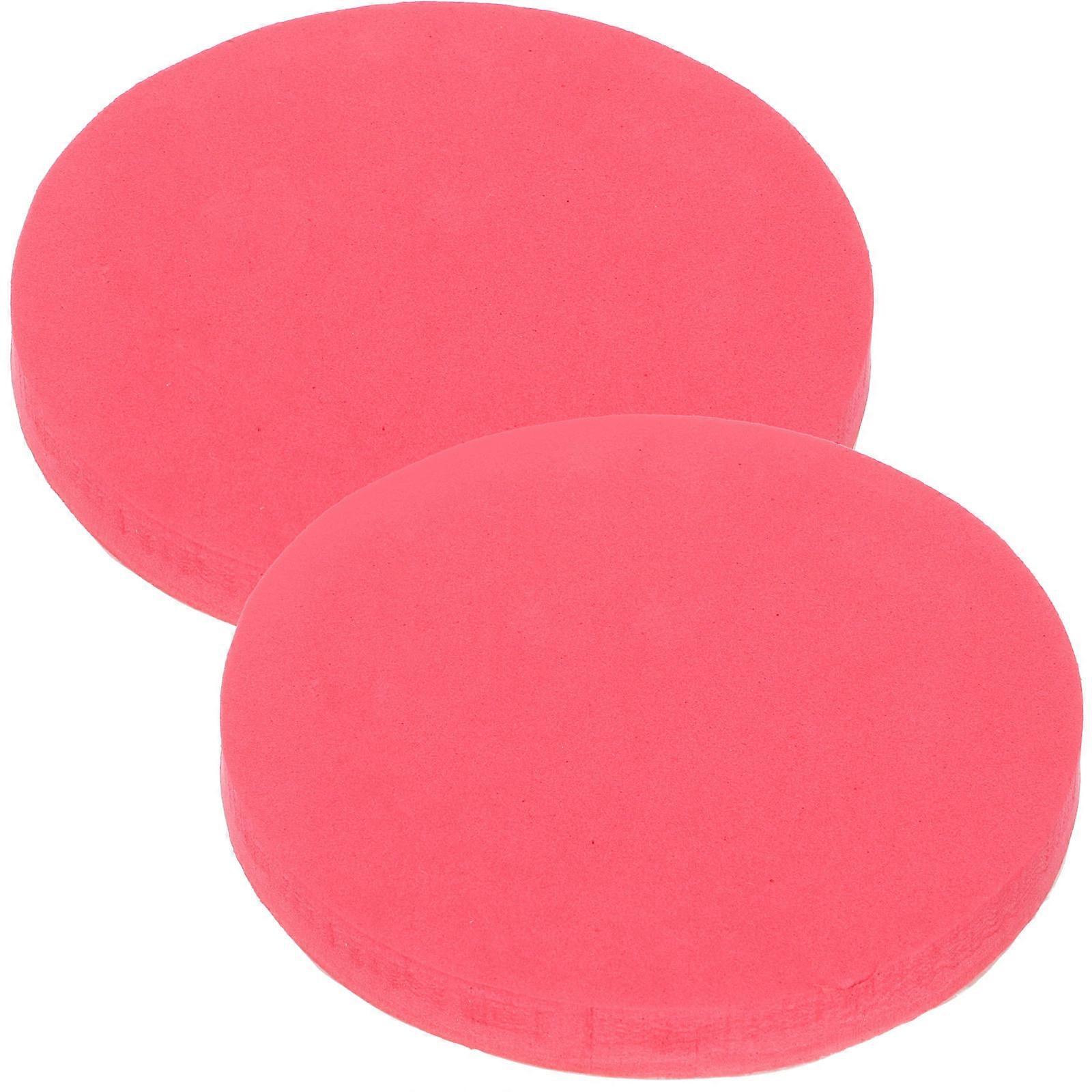 打击垫套件低音鼓面皮肤鼓练习延长鼓面寿命 13.5x13.5cm 2 件装