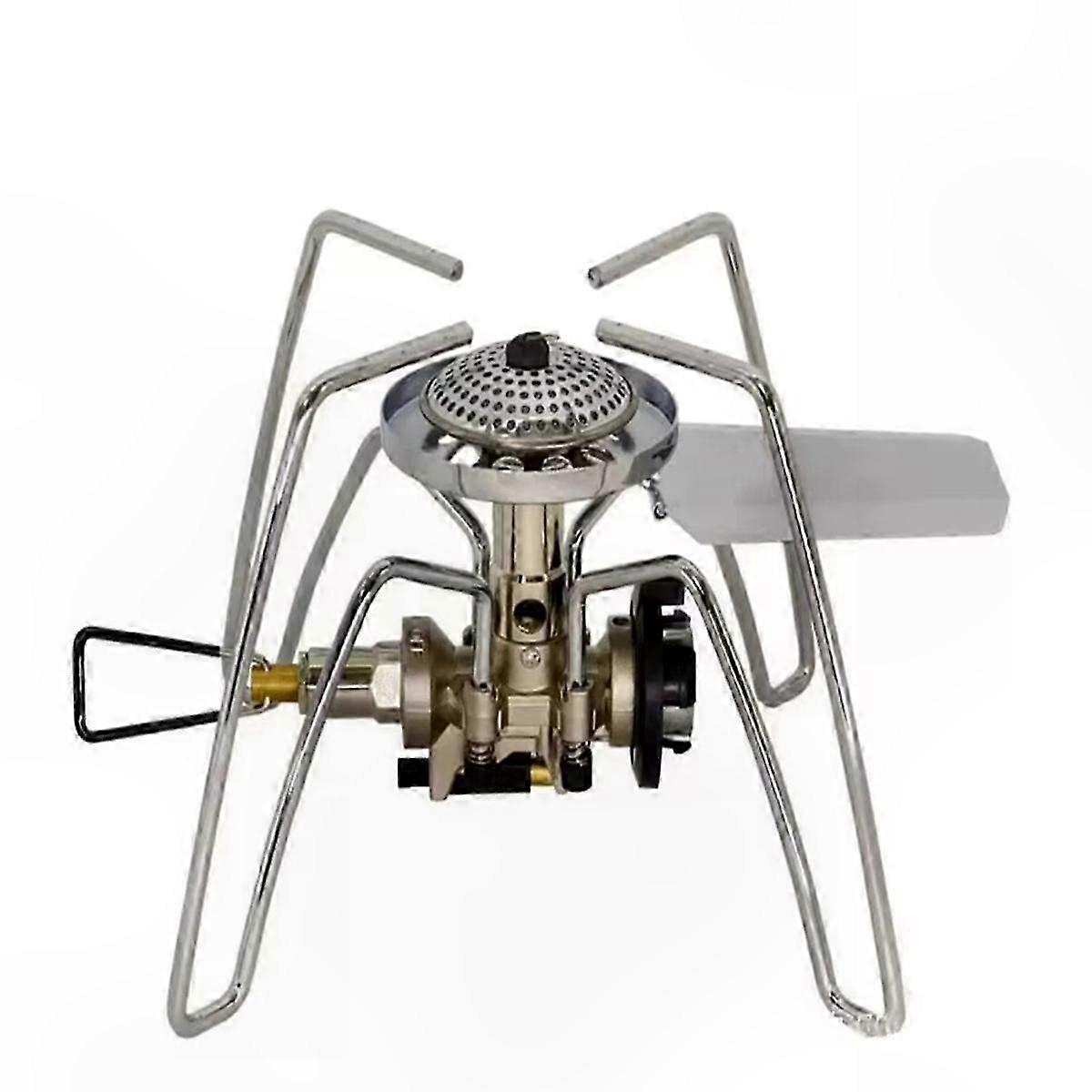 Portable Lightweight Camping Stove with Split Burner for Outdoor Use