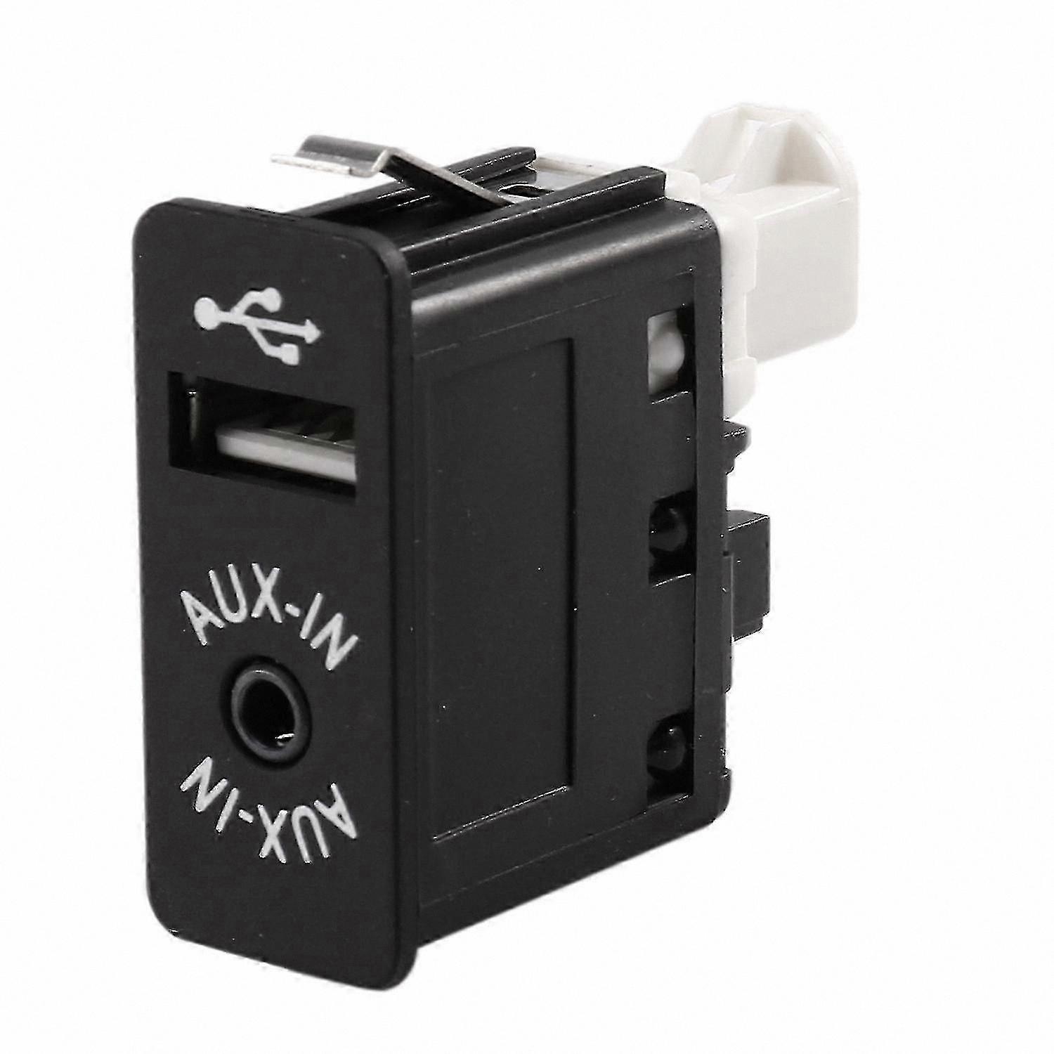 Universal USB AUX Adapter for Car o Systems 12V Input Socket Compatible with Multiple Models E81 E87 E90 F10 F12 E70 X4 X5 X6