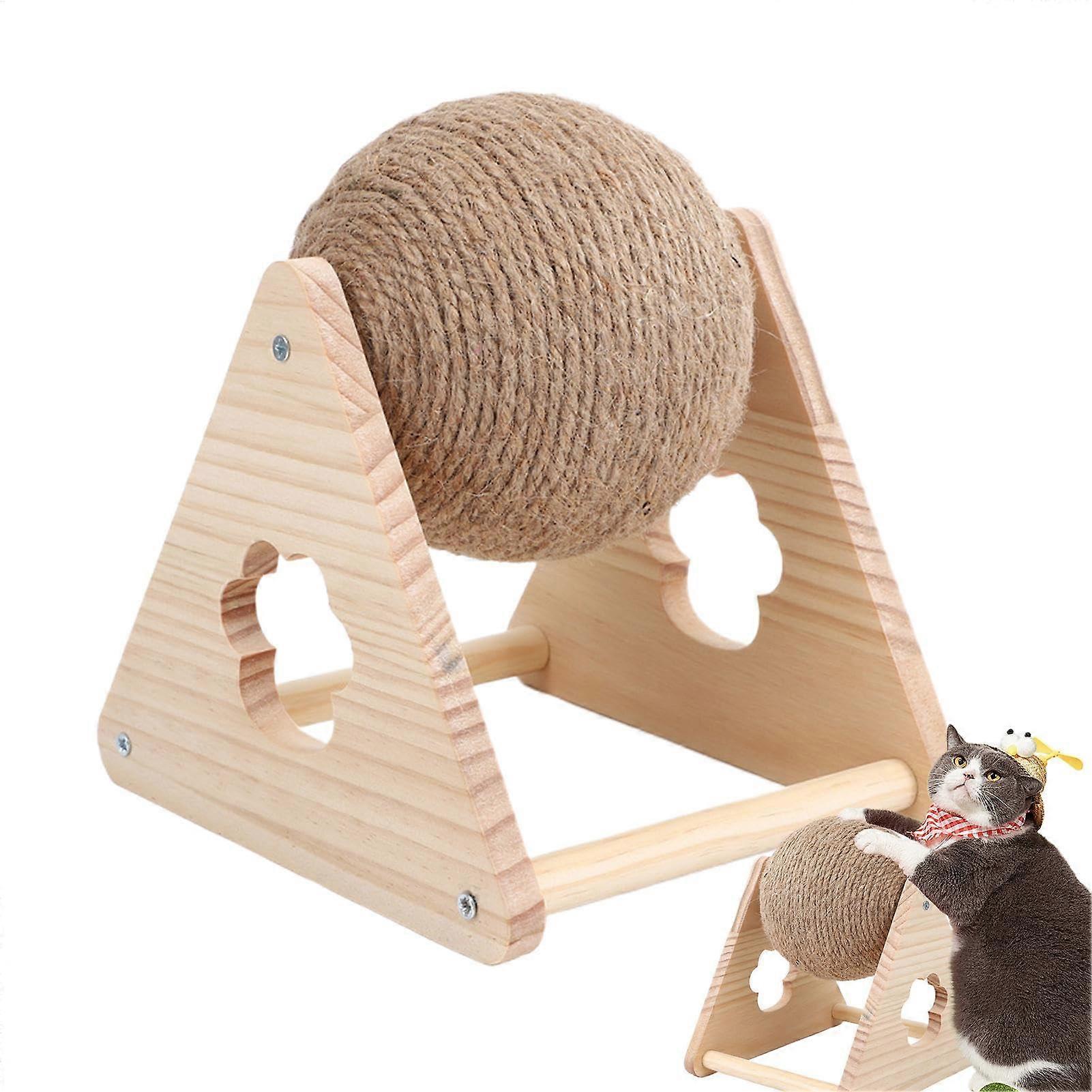 Scratching toy for cats, rotatable, interactive toy for cats, indoor exercise tool, entertainment products for kittens, rabbits