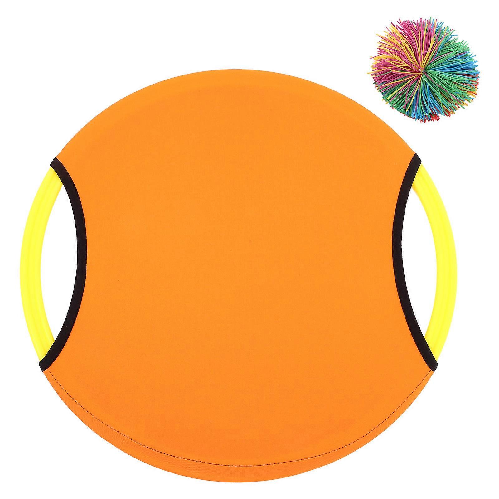 Funny Tossing Ball Set for Kids Playing Safe ABS Material Red Color Lightweight and Portable 1 Set