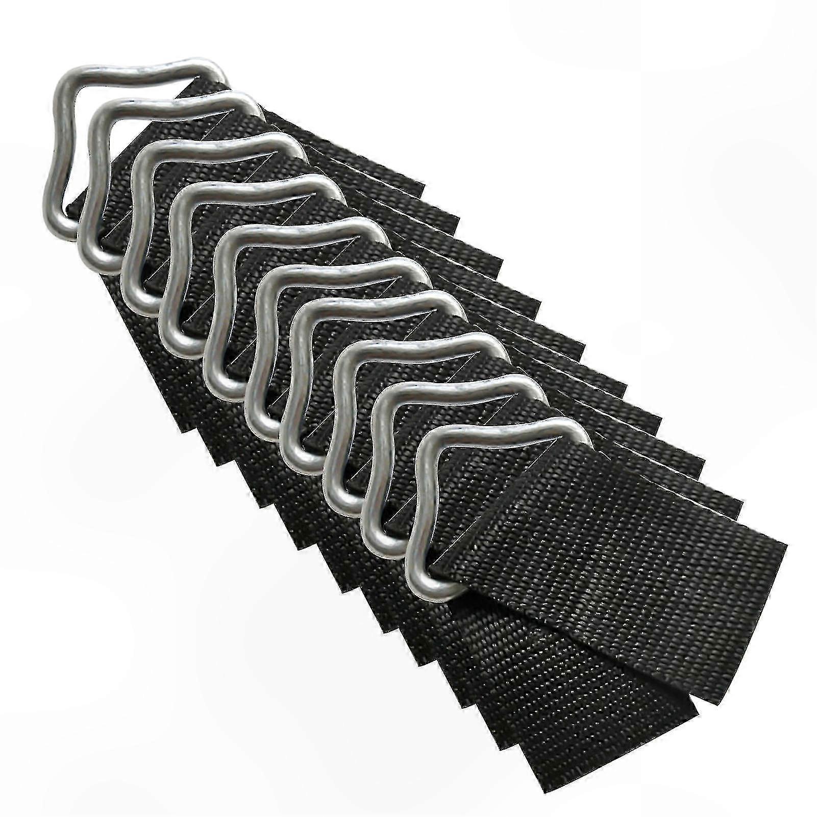 10-Pack High-Strength Quick-Connect Triangle Rings for Trampolines
