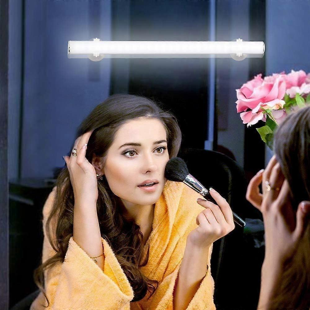 Bathroom Rechargeable Wireless LED Wall Light with Touch Control for Makeup Mirror