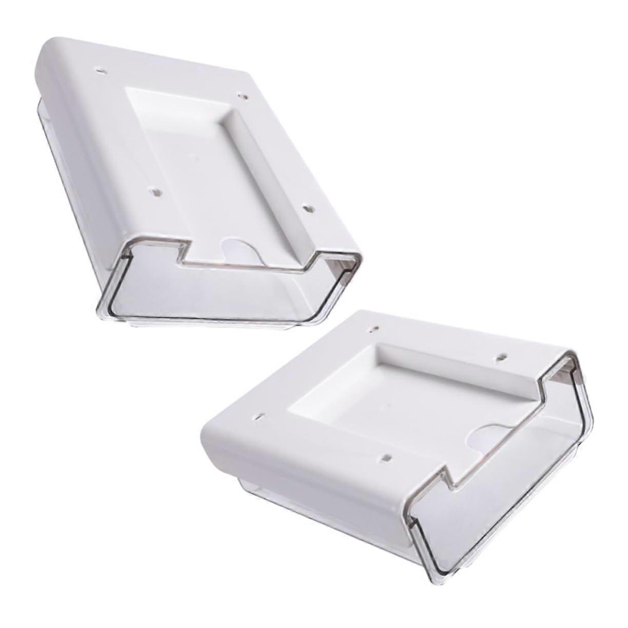 Desk Storage Boxes Self-Adhesive Invisible Desk Organizer For Office And Home Use