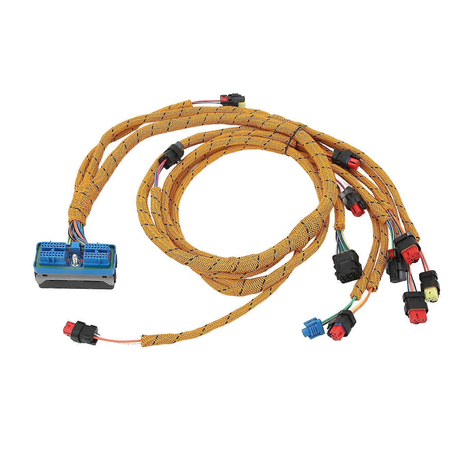 Heavy Duty Wiring Harness for CAT 320D E320D C6.4 Excavator Engine Replacement