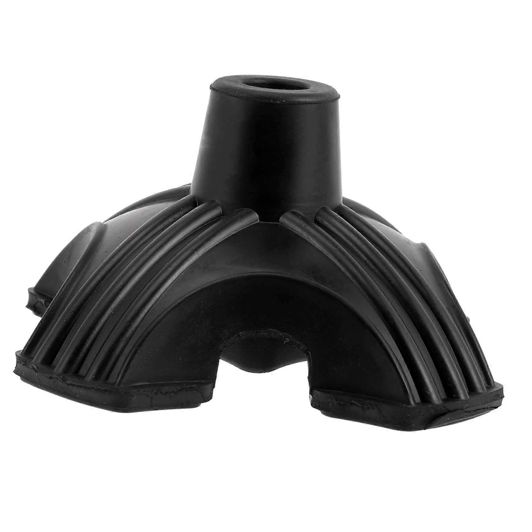 Self-Standing Rubber Foot For Walking Sticks And Crutches, Non-Slip Durable Rubber Tips For Walking Poles, Stability