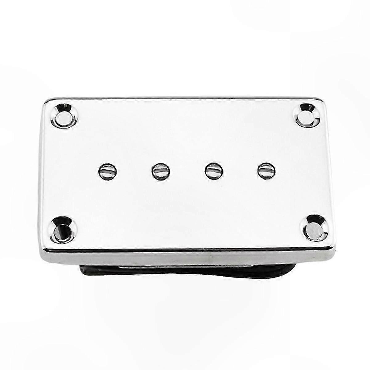 Ceramic Bass Guitar Pickup with Chrome Finish for 4-String Electric Instruments
