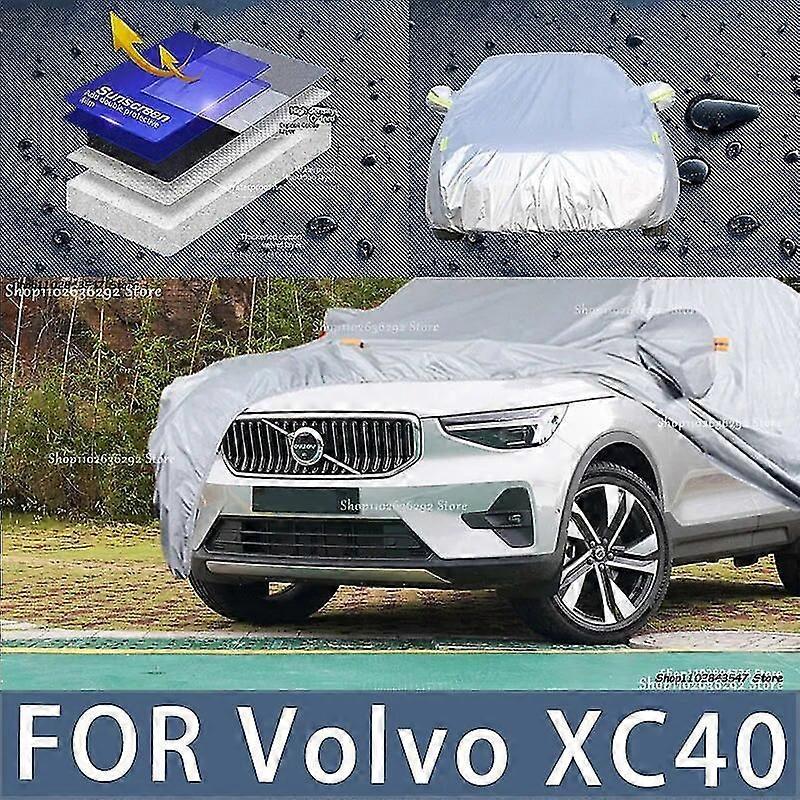 Κάλυμμα αυτοκινήτου εξωτερικού χώρου για Volvo XC40 - αδιάβροχο, προστασία από το χιόνι, σκίαστρο