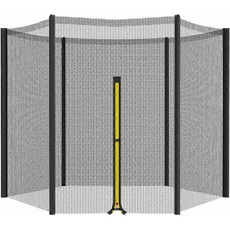 Replacement - 305cm Trampoline Safety Net Trampoline Safety Net Zipper closure, six-column fillet on the travel of