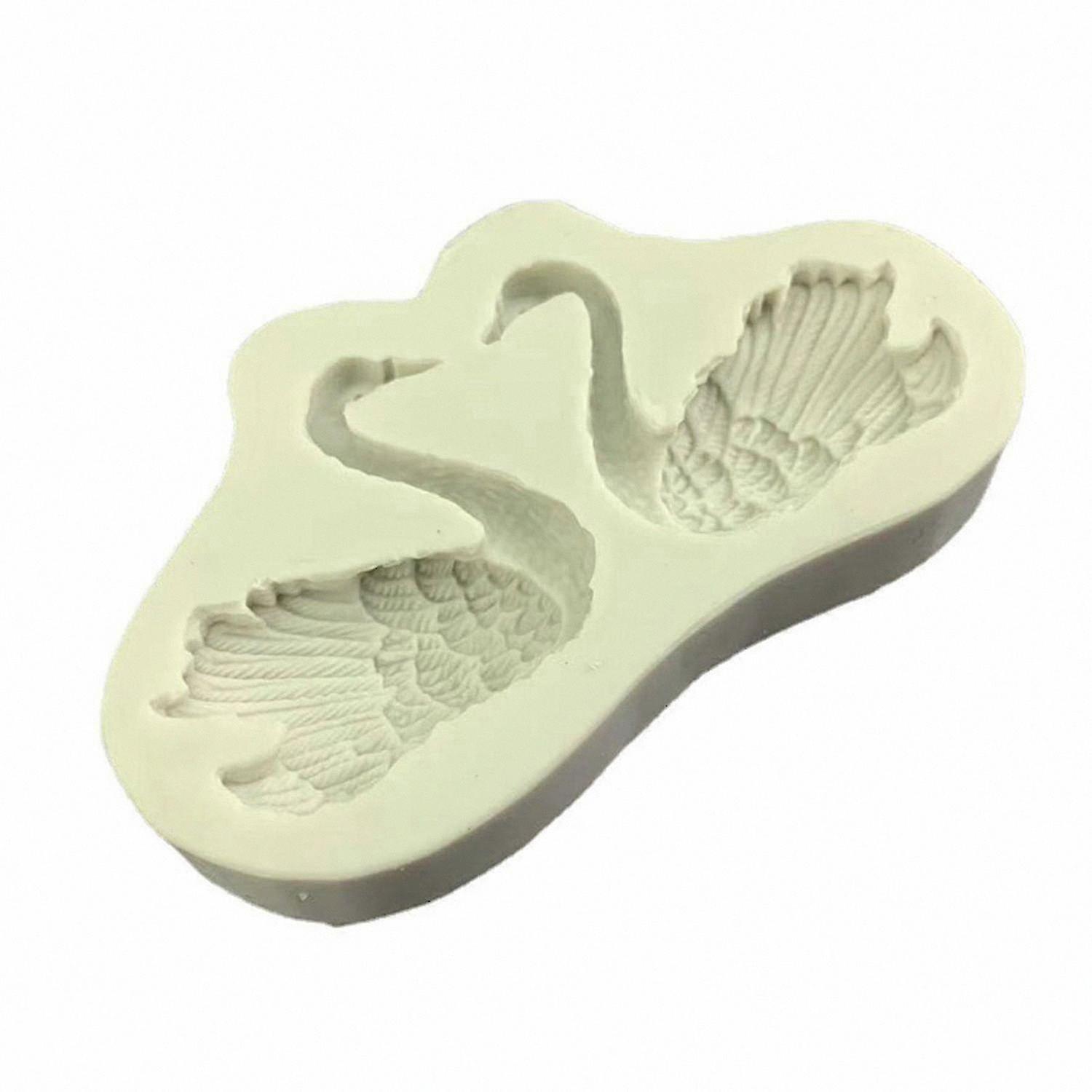 Silicone Swan Mold for Chocolate and Soap Crafting Pastry Tool
