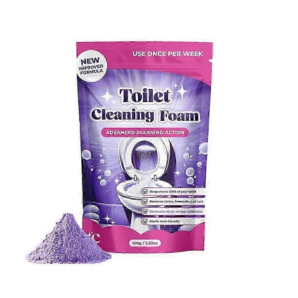 1-3x Fizzclean Toilet Foam Cleaner for Sparkling Clean Toilet