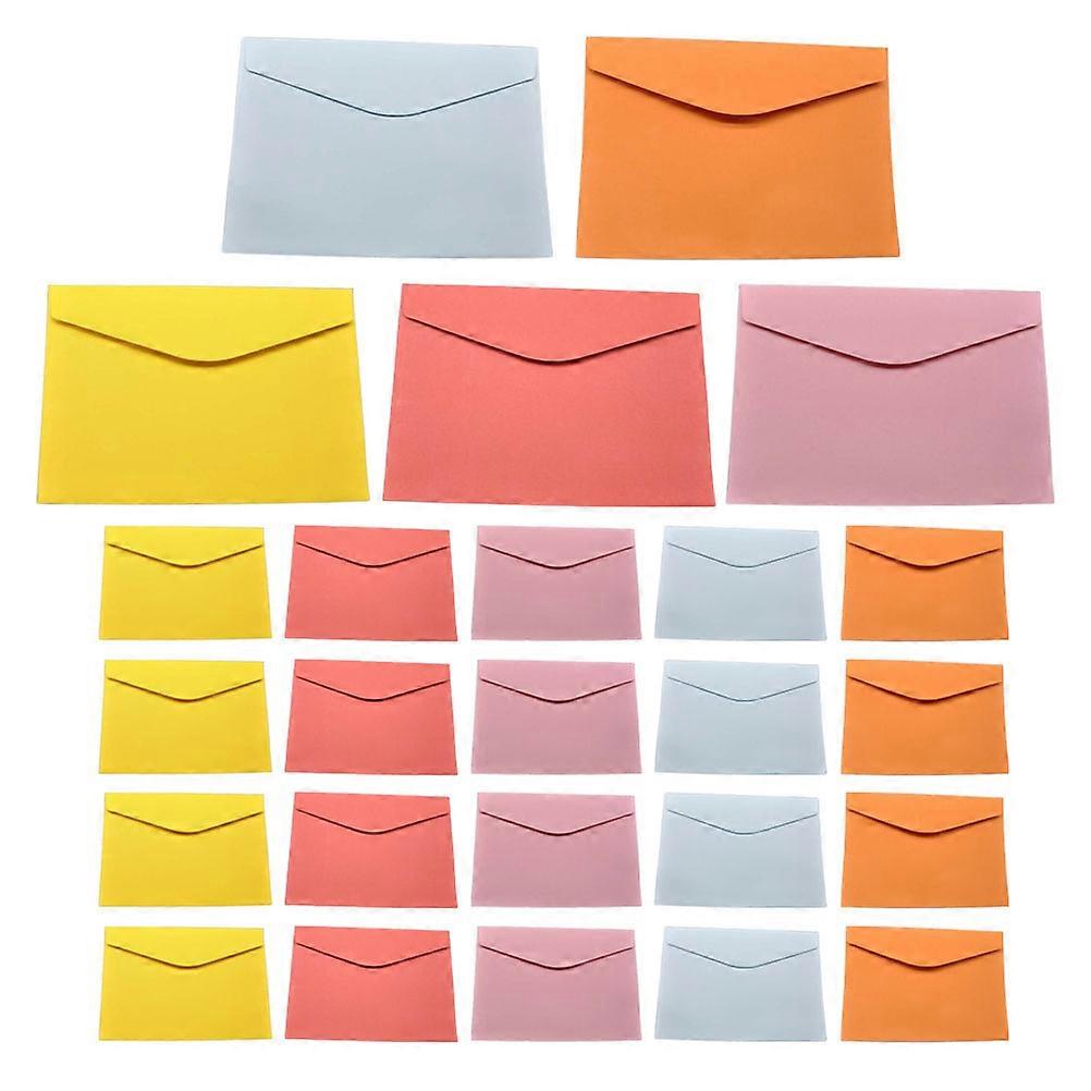 50pcs Self Seal Envelopes for Letters & Invitations – Sturdy, Stylish Mailing Envelopes in Assorted Colors for Office & Personal Use