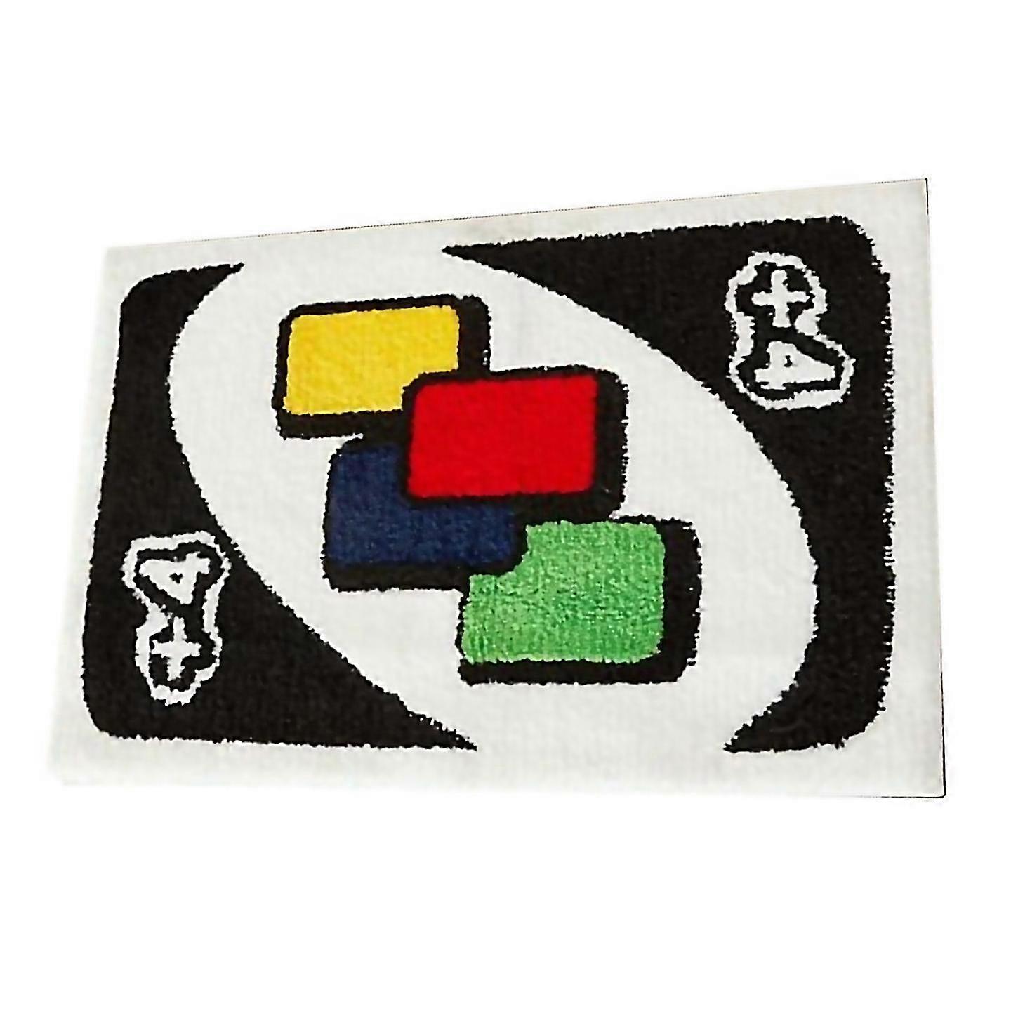 For Reverse Card Doormat Tufting Carpets Living Room Bedside Floor