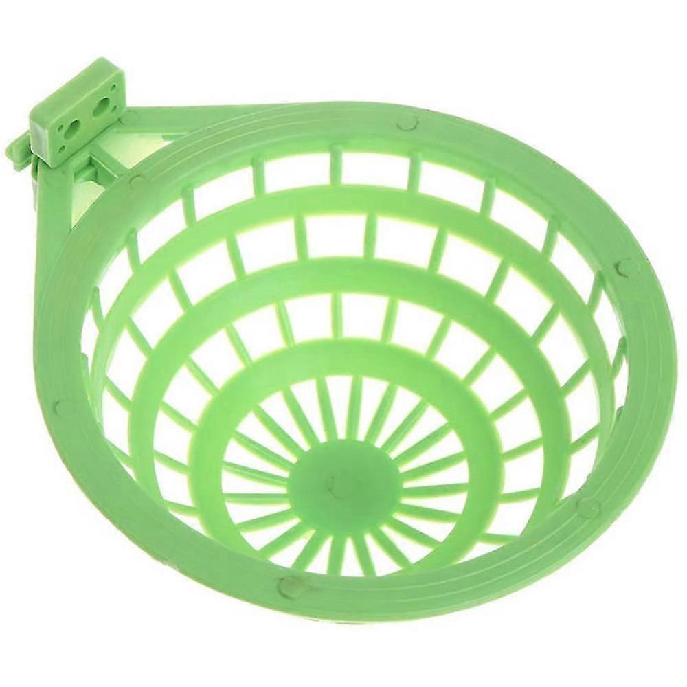 Bird Nest Plastic Hollow Hanging Cage Eggs Hatching Tool Pan Parrot Canary