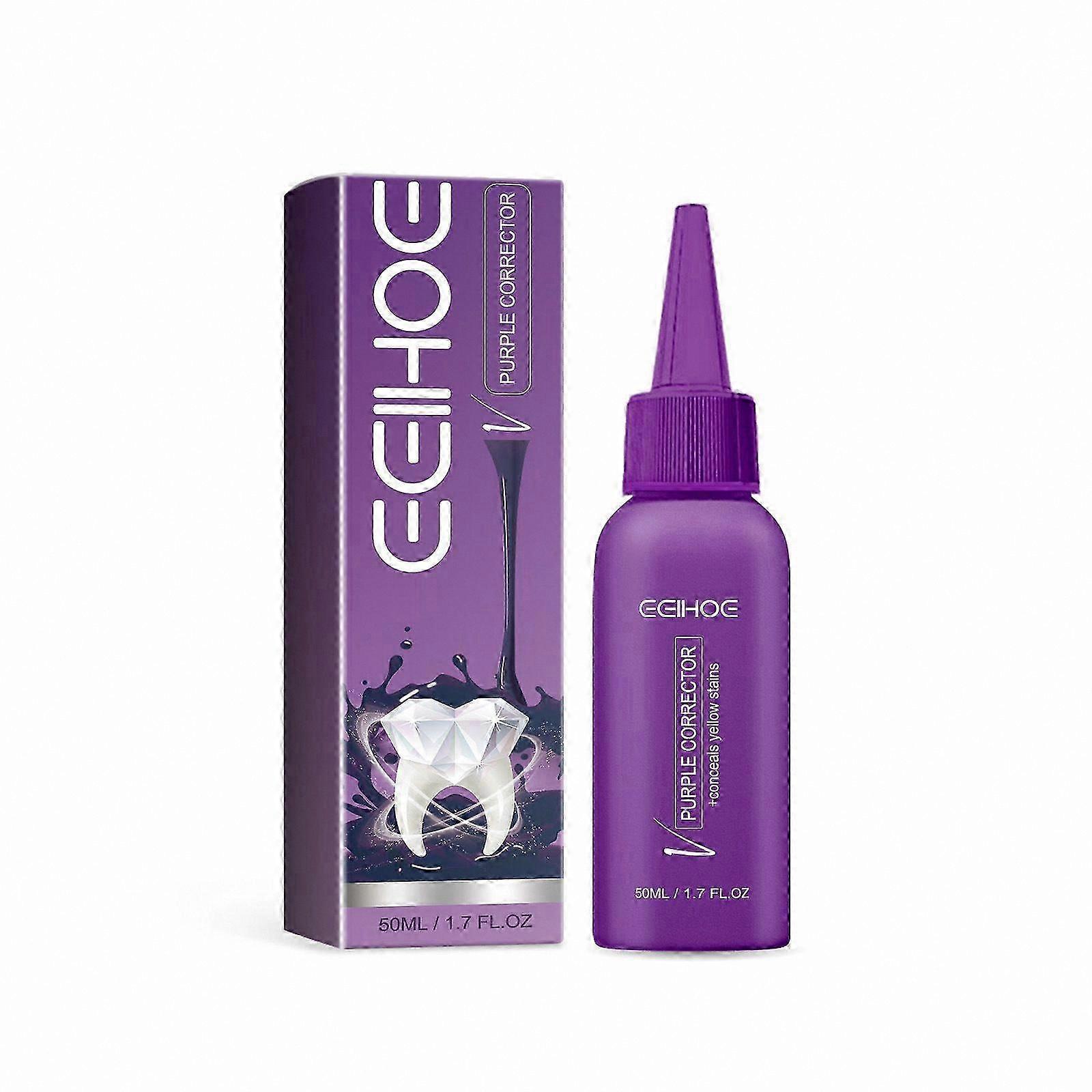 Purple Teeth Whitening Paste, 50ml - Sensitive Teeth Care, Dental Protection, Stain Removal Solution