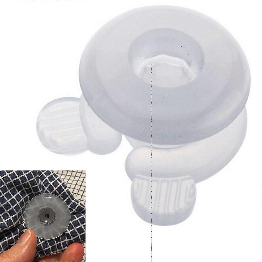 12 Pieces Duvet Comforter Clips Plastic Comforter Grippers Duvet Button Clips For Inside Cover Corne