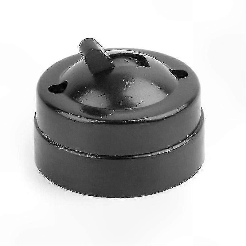 Vintage Round Wall Light Switch Single-Control Retro Lamp Toggle Switch Surface Mounted Old Style Decorative Switch