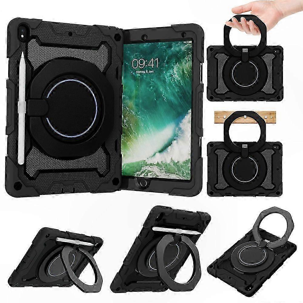 Rotating Stand Case for 10.5" Tablets, Protective Cover with 360 Rotation and Handle, Compatible with Air 3 & Pro 10.5