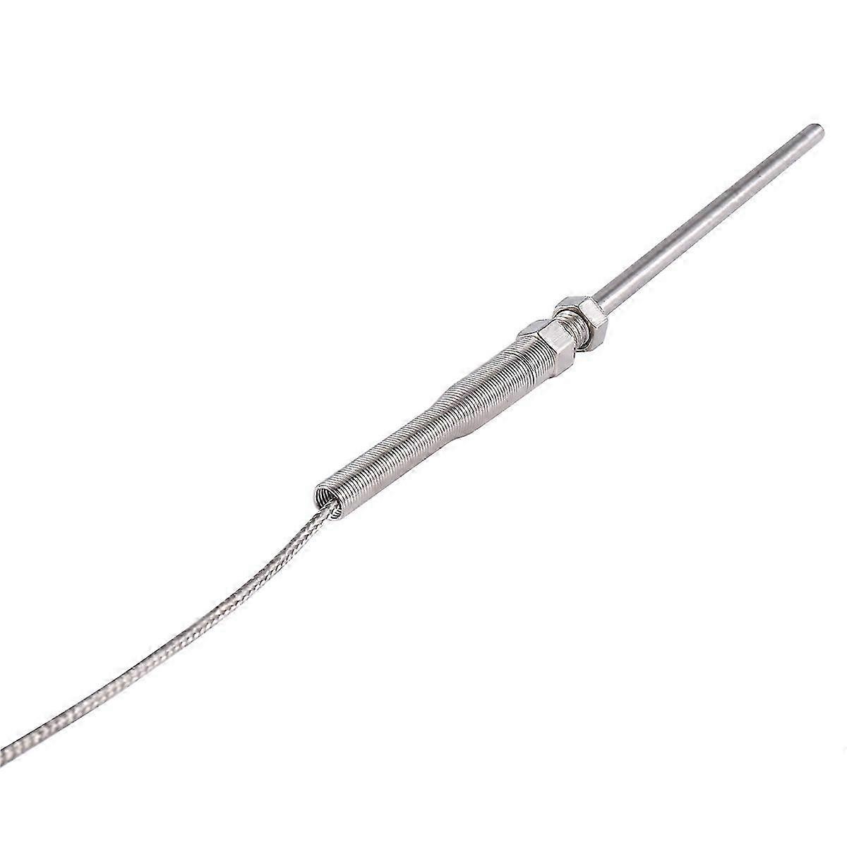Steel Temperature Probe Pt100 RTD Sensor Cable
