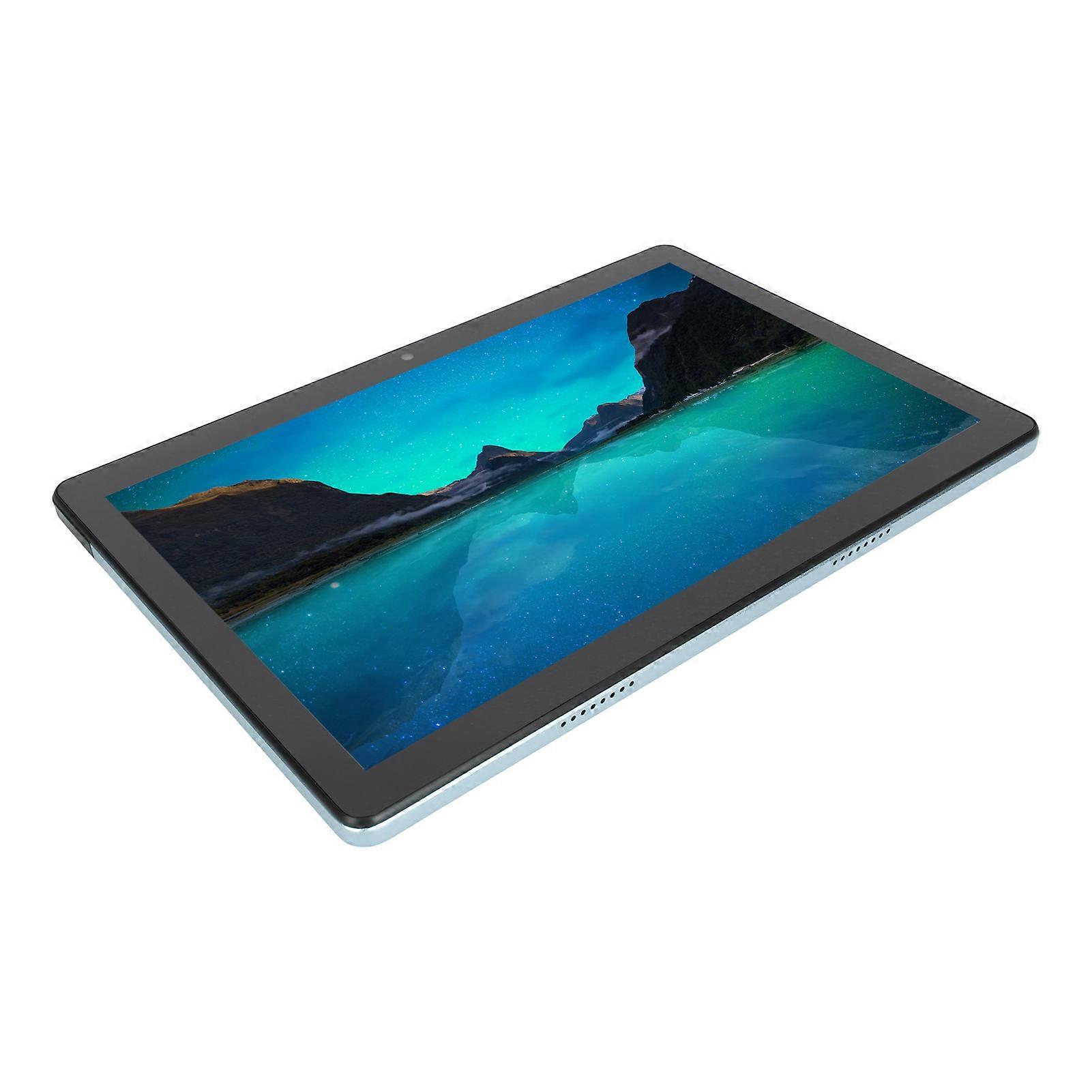 10.1 Inch Android 12 6GB RAM 128GB Tablet with Keyboard Blue