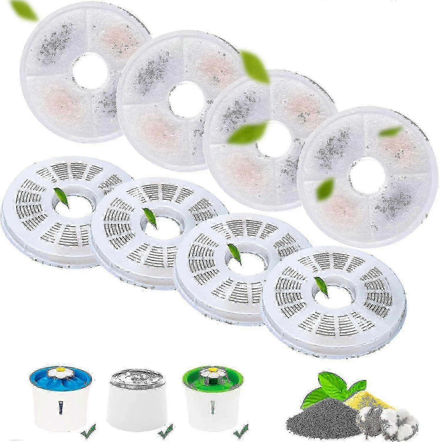 6 Pack Replacement Water Filters for Catit Fountain