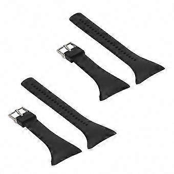 2x Silicone Wrist Watch Band Strap Bracelet for Polar FT4 FT7 FT Watch