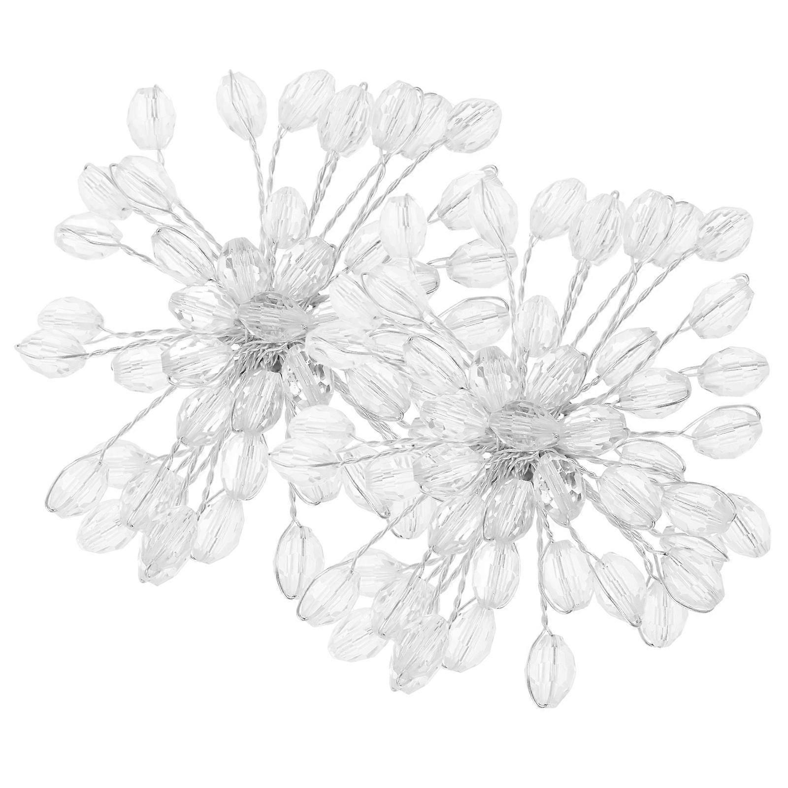 Elegant Crystal Flower Shoe Clips with Rhinestone Buckle Decoration for Weddings, Evening Parties, and Special Occasions – Durable Detachable