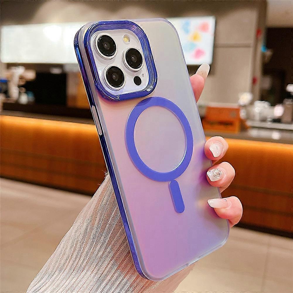 Compatible For iPhone 14 Pro Max Magnetic Case Shockproof TPU+PC Phone Cover