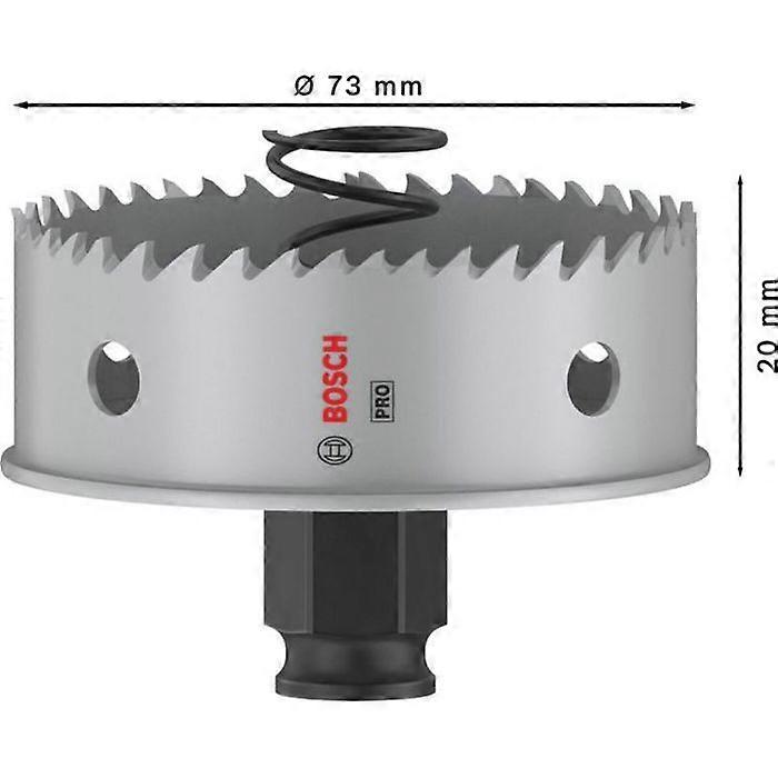 Toolbox - BOSCH - OTWORNICA P - 73mm - Gray - Unisex