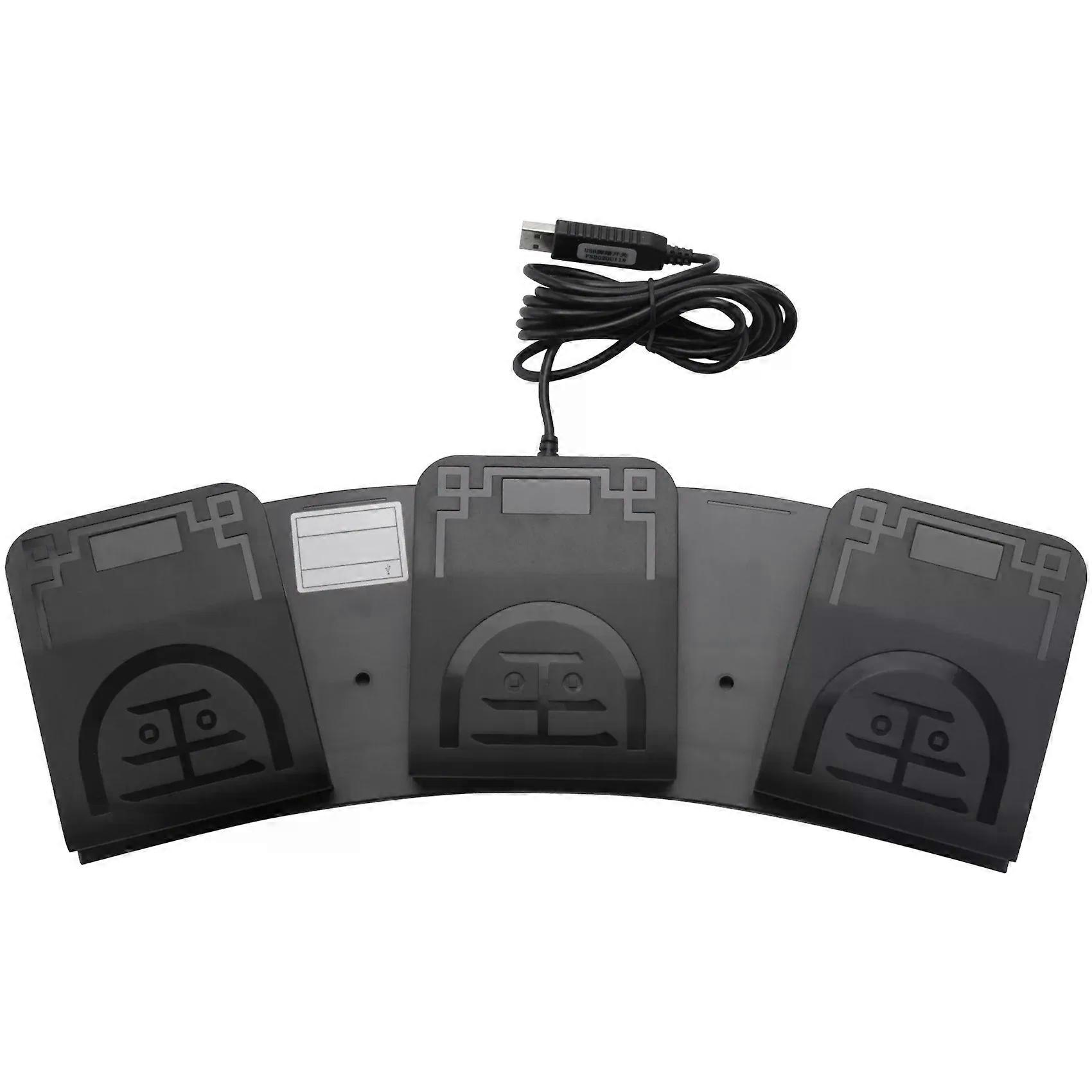 FSU1 USB Foot Switch Control Key Customized Computer Keyboard Action Pedal for Devices Instruments Computers Office