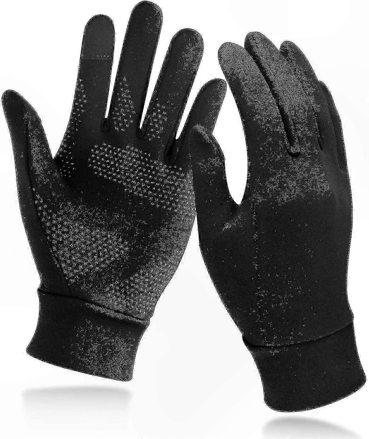 Winter Heated Gloves for Cycling, Running, and Touchscreen Use