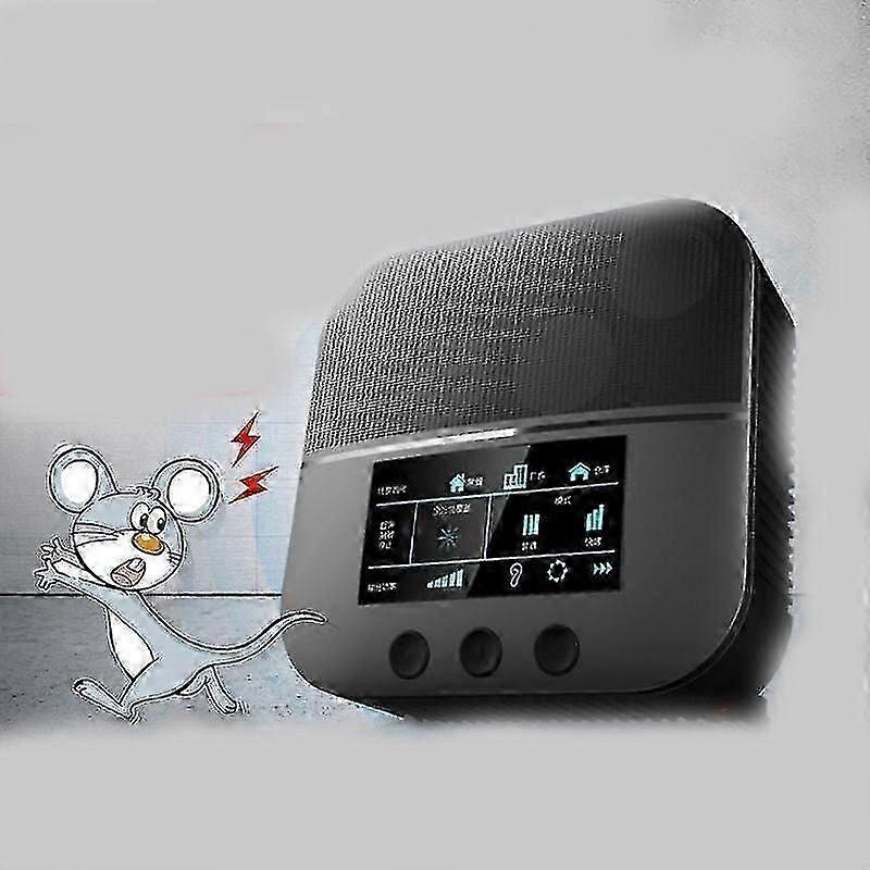 Strong Power Ultrasonic Jammer Mouse Nemesis Home Force Intelligent Rodent Repeller Big Rate Exterminator -CAA