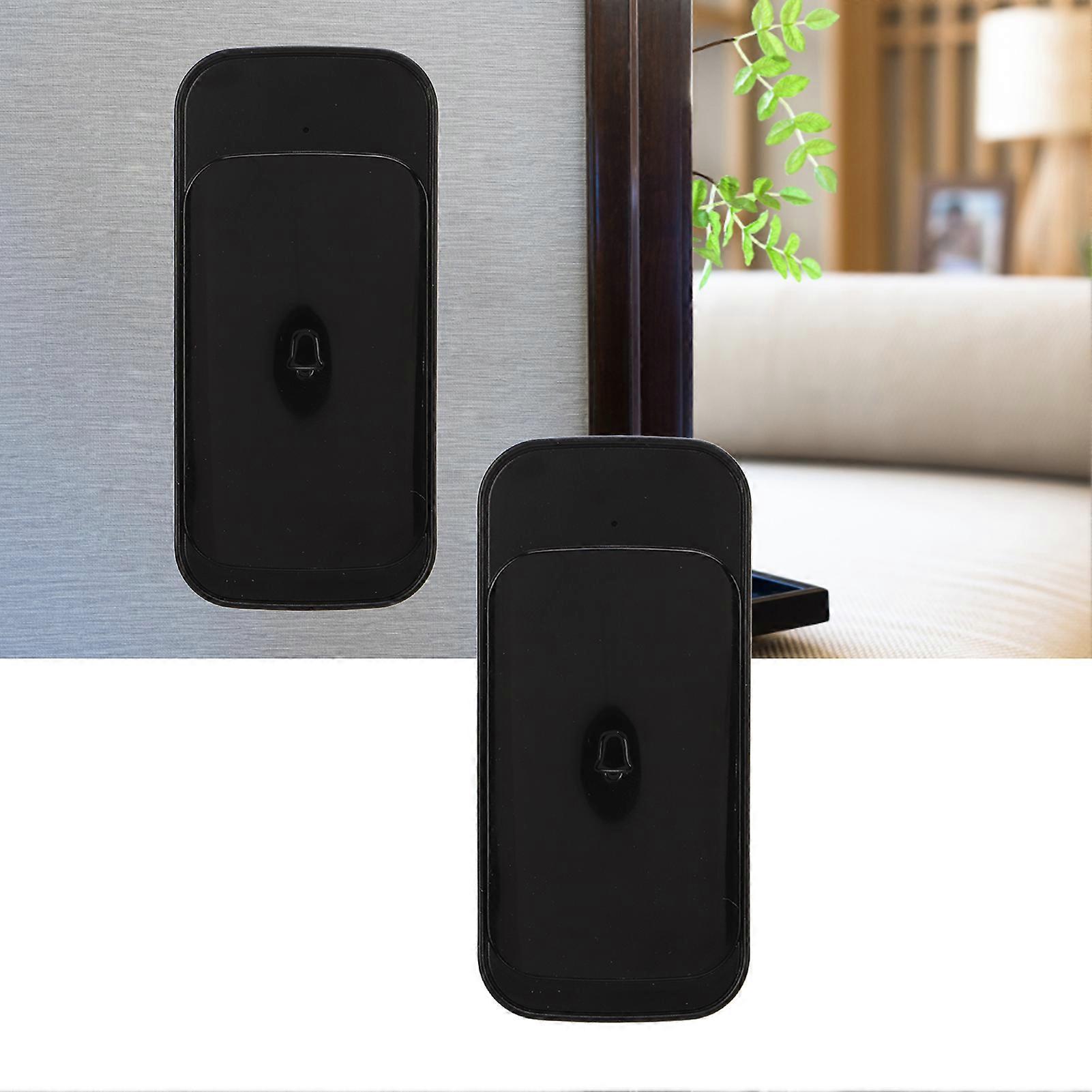 Wireless Doorbell Set Touch Button 38 Ringtones IP44 Waterproof
