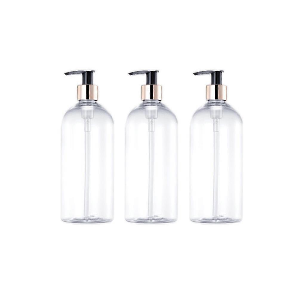 Black Plastic Refillable Bottle for Storage Safe Leakproof Design 300ml