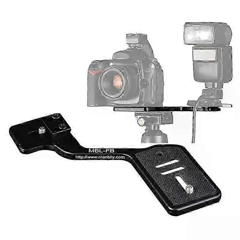 Manbily Vertical Flash Bracket Professional Multi-Functional Portable Convenient MBL-FB Professional Flash Bracket DY