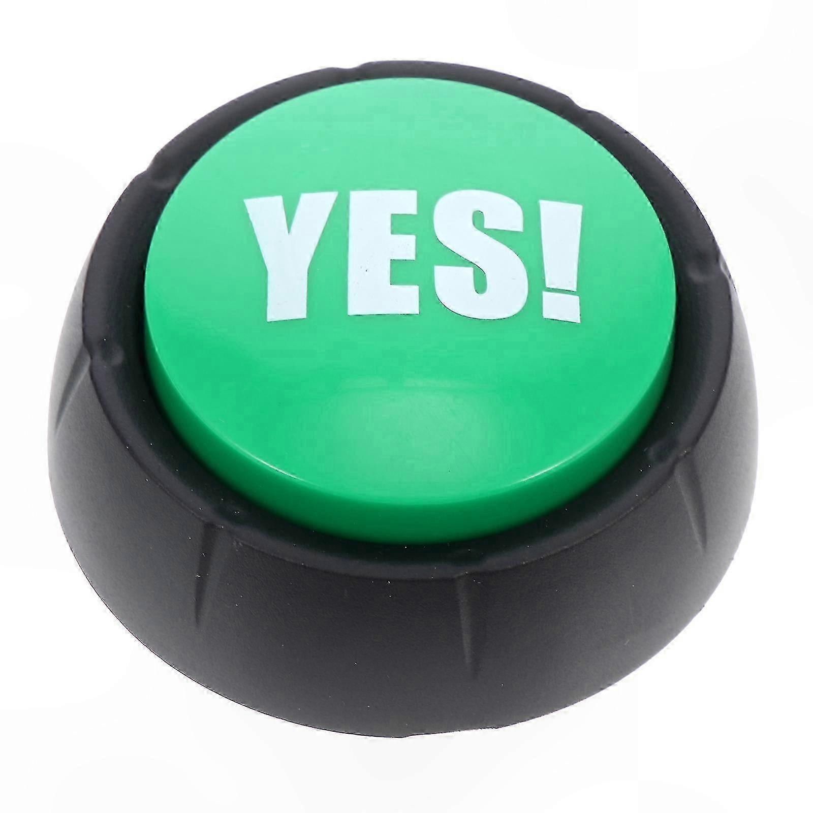Interactive Sound Buttons with Yes No Maybe Sorry Prompts for Desk Use