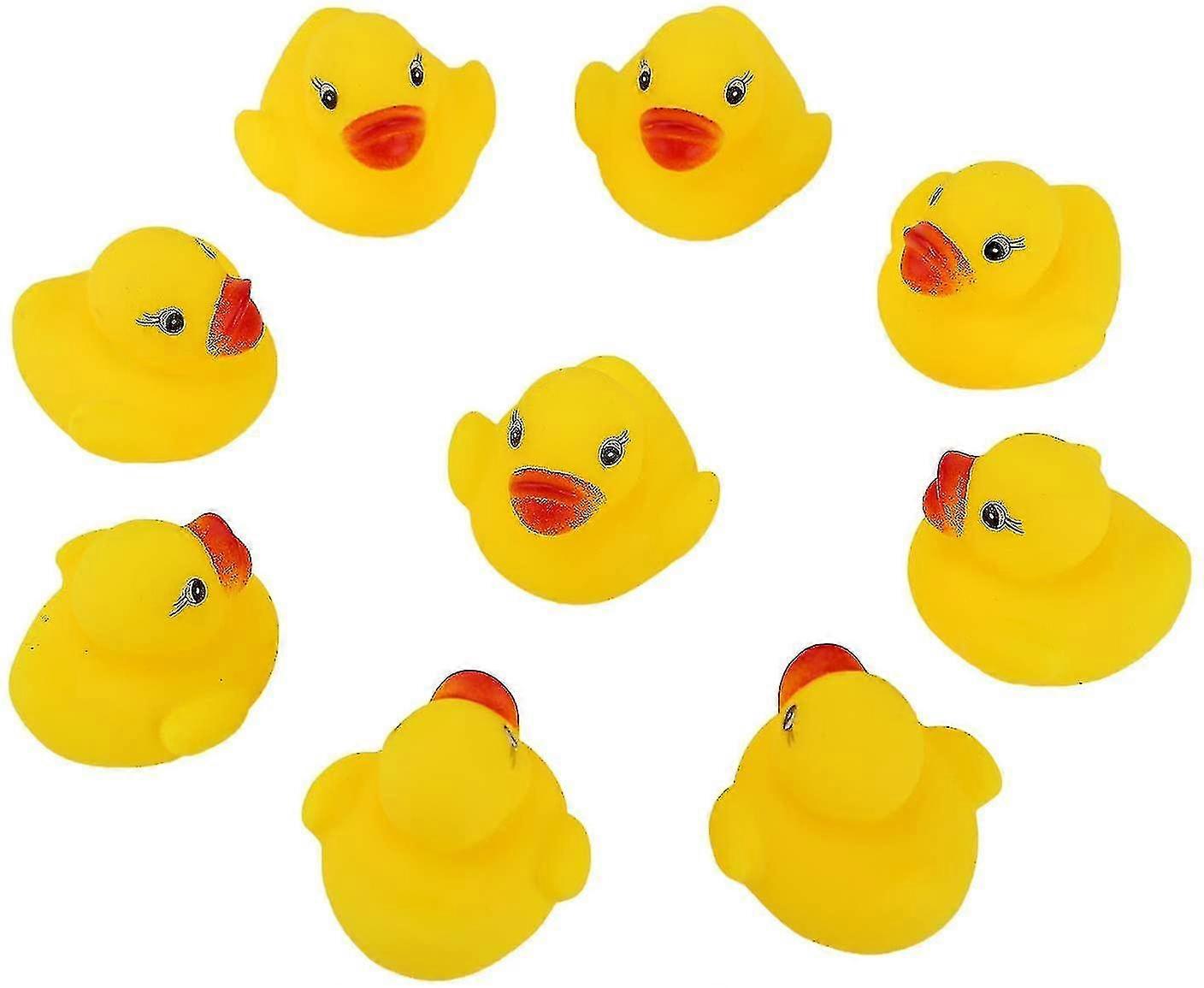 thumbnail image 2 of 50 piezas de juguetes de baño de patito de goma para niños, 2 of 3