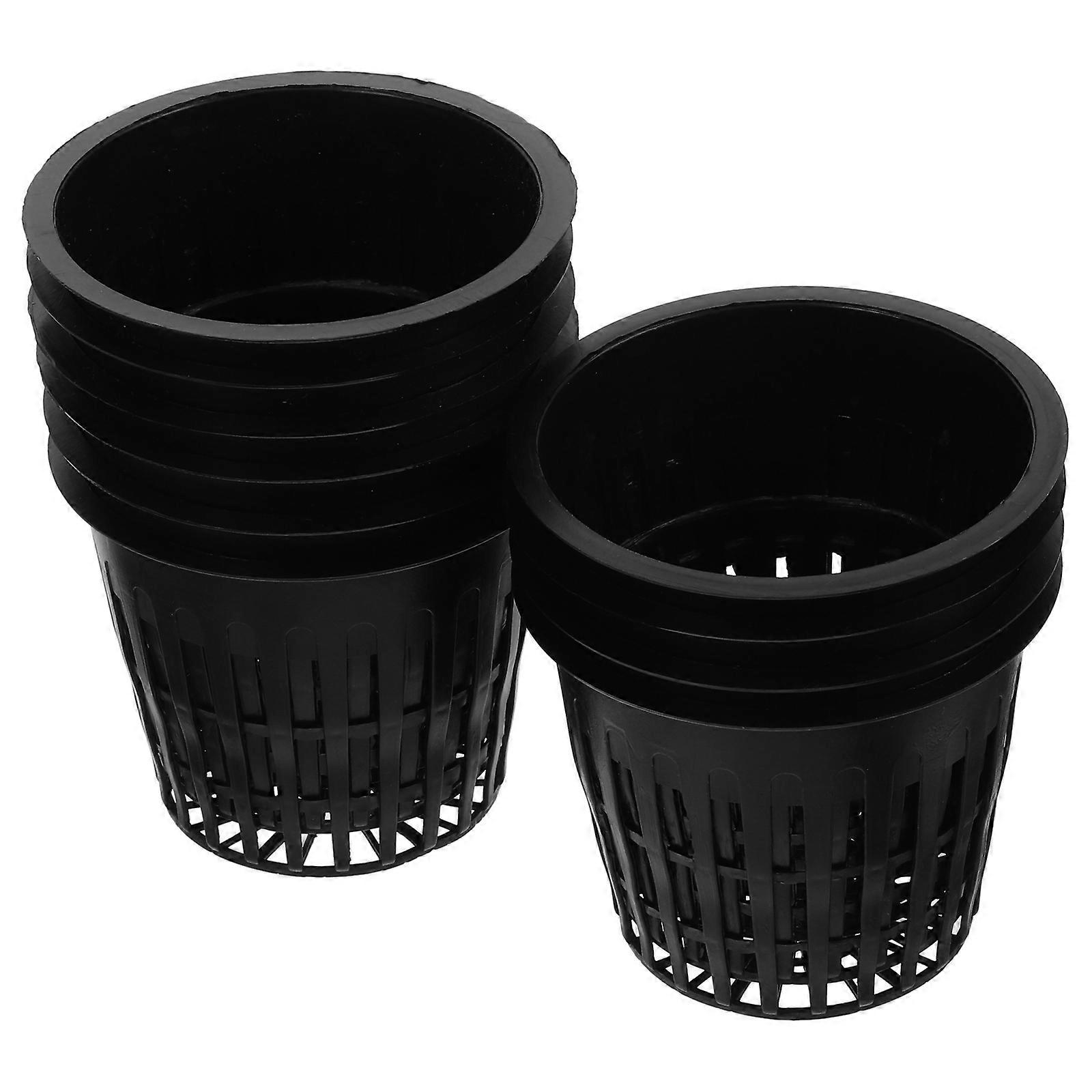 Plastic Net Pots for Plants Hydroponic Basket Planter with Ventilation 20Pcs