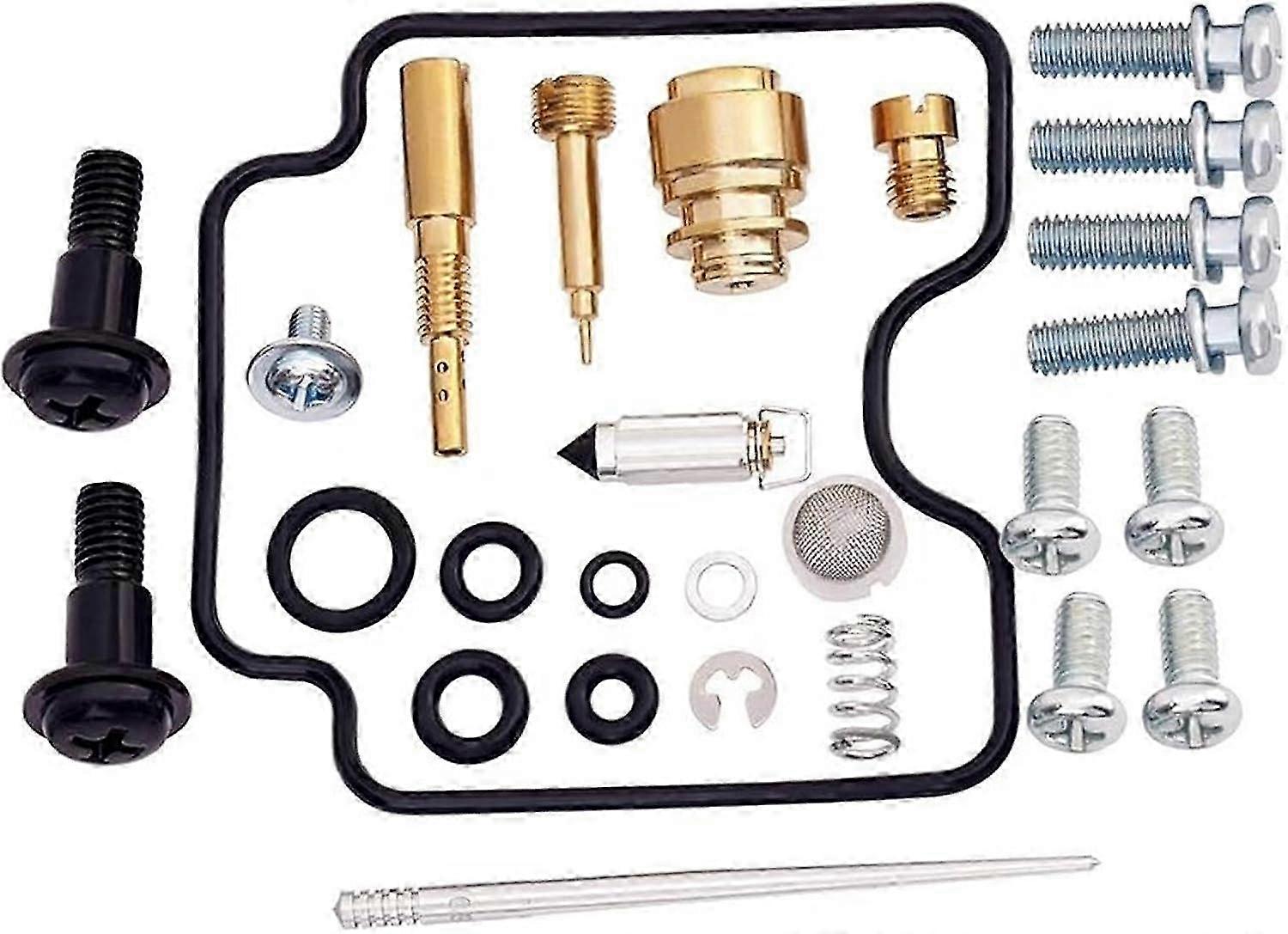 Air Mixture Set Motorcycle Carburetor Rebuild Repair Tool Kit For Yamaha Xvs11 V-star Custom Xvs11a Xvs1100a Plunger Diaphragm Screw Kit Carb Starter