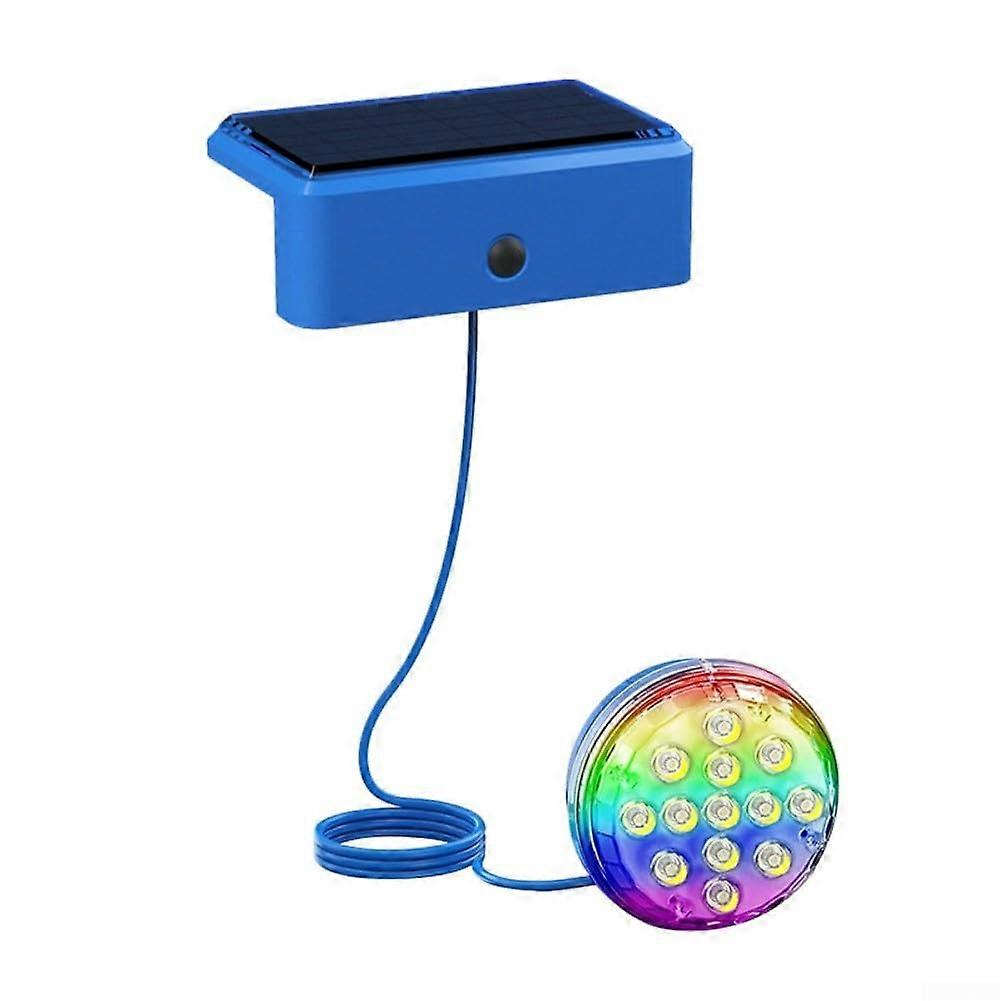 Solar Powered Pool Lights IP68 Waterproof LED With Remote Control For Pools And Ponds