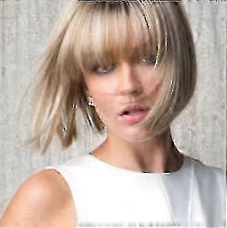 المرأة الطبيعية قصيرة الشعر المجعد سيدة أزياء طبقات رقيق شعر مستعار