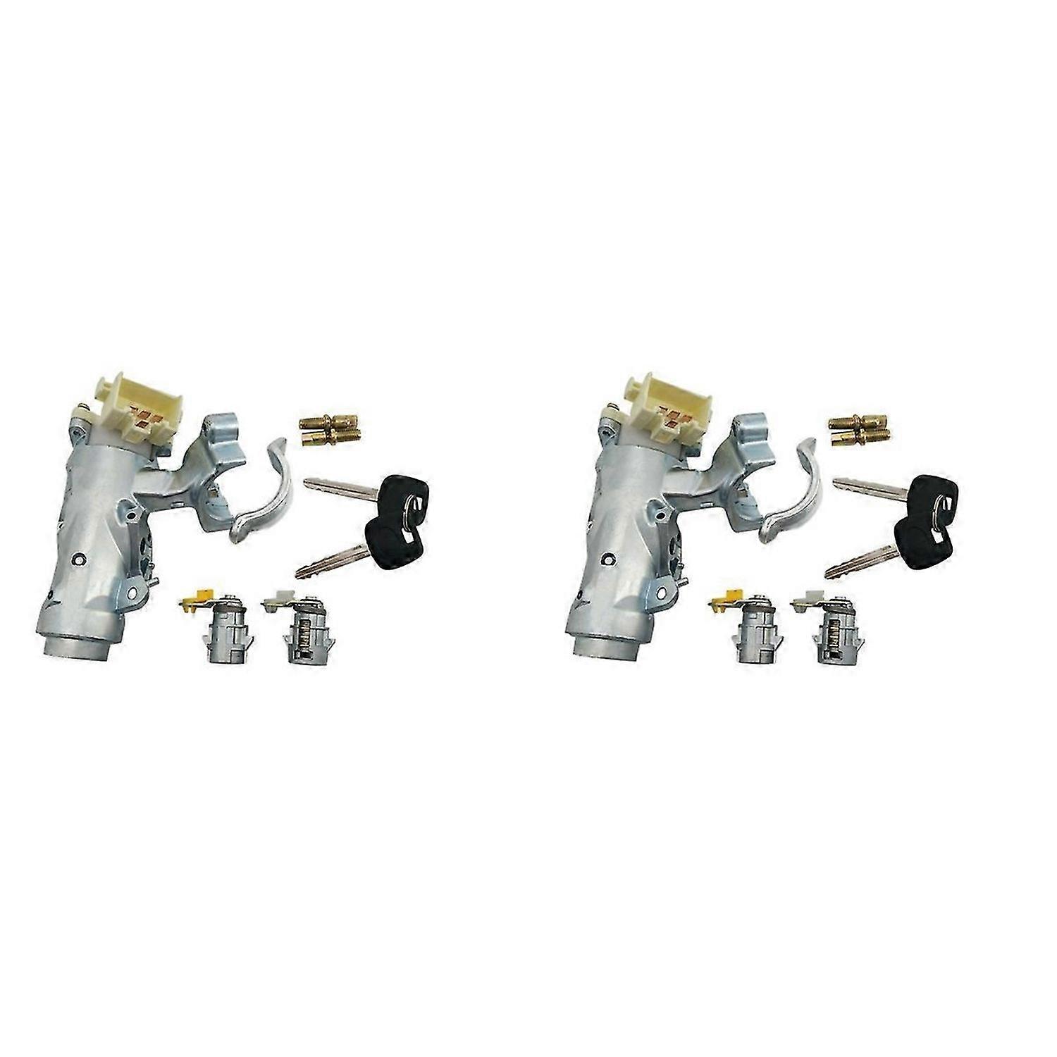 Ignition Lock Core Ignition Switch Steering Lock + Door Lock