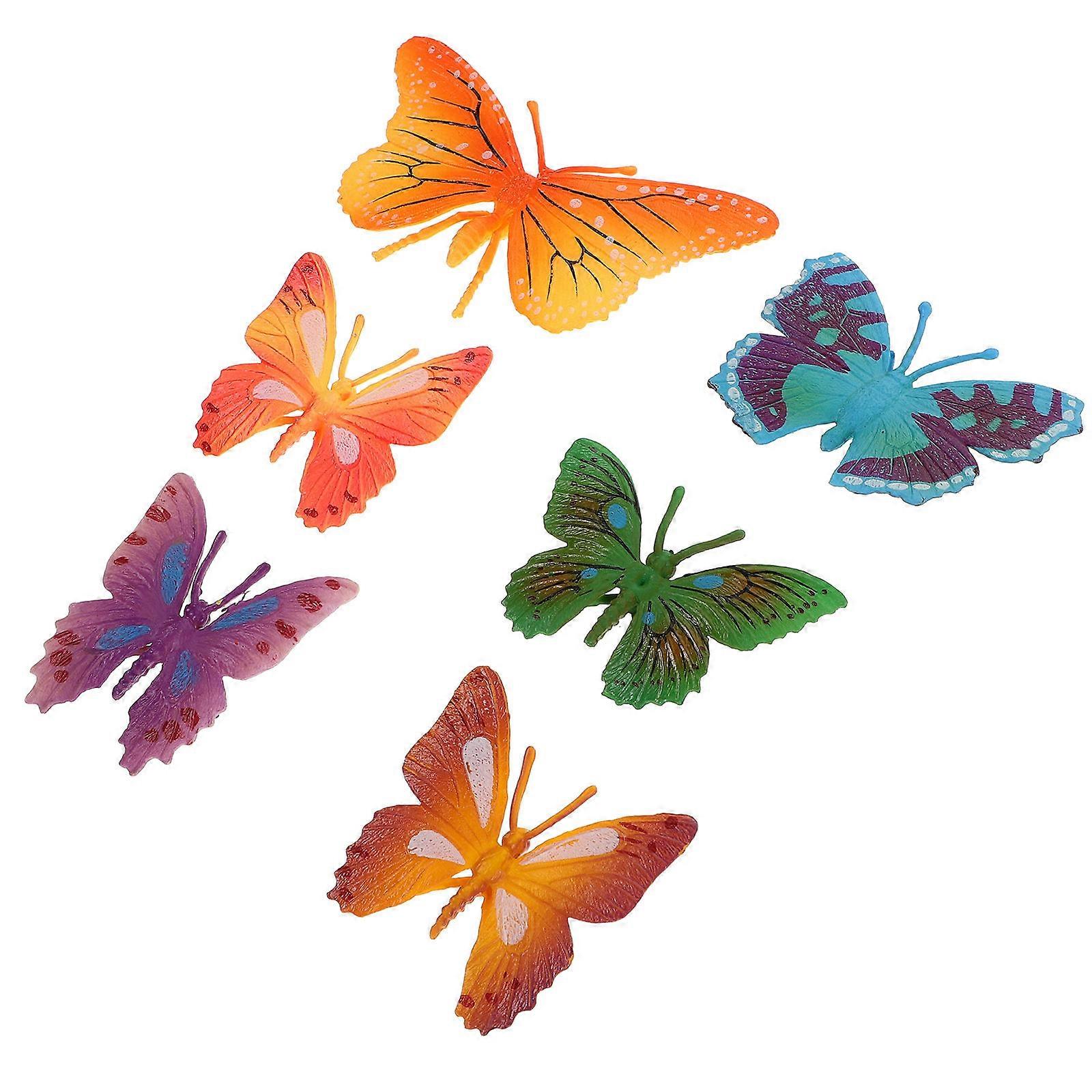Butterfly Simulation Toys for Classroom and Crafts 12Pcs Pack