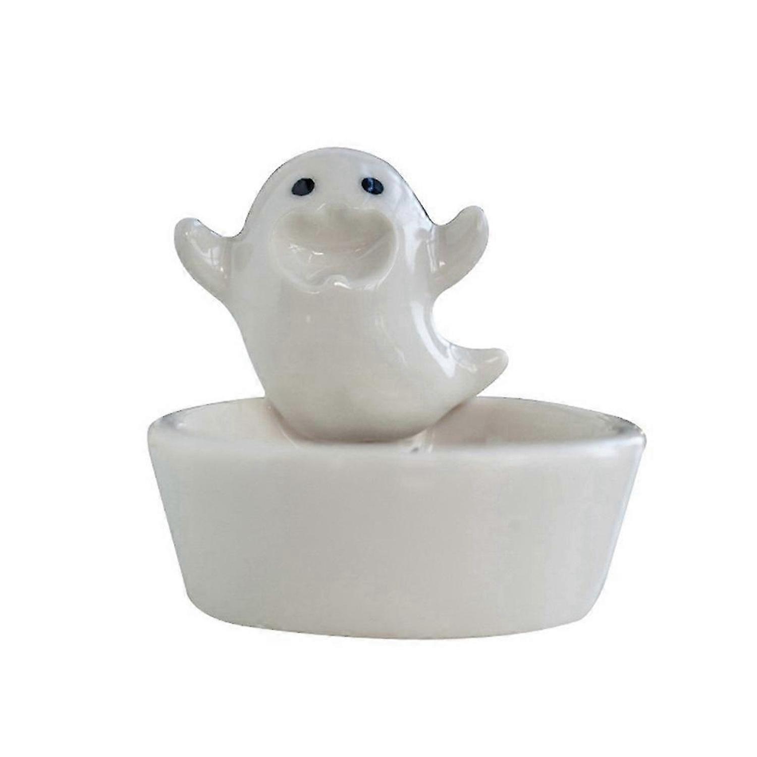 Candle Holder, Ghosts Campfire Flicker Flame Halloween Nightlight