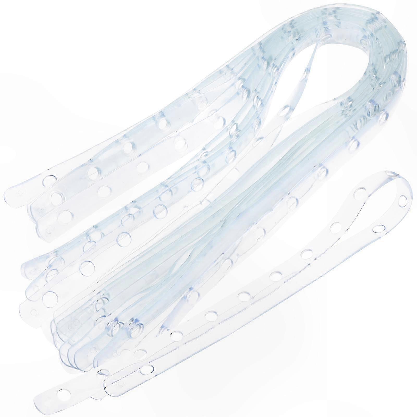 20-Pack Non-Slip Hanger Strips for Closet Organization and Coat Hangers Connection Utility