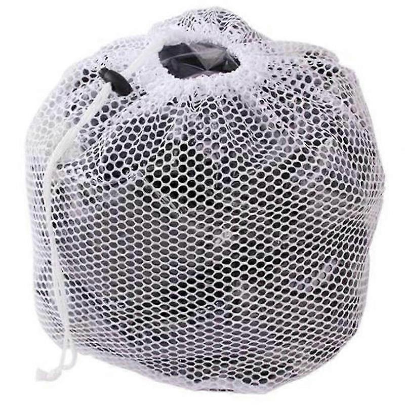 Washing Machine Bag White Drawstring Mesh Laundry Bag For Delicates And Small Items