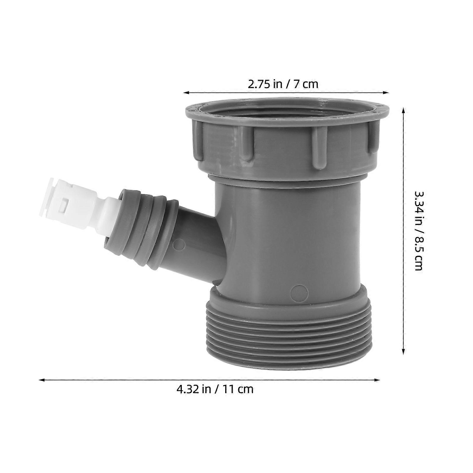 Dishwasher Hose Adapter Overflow Connector for Kitchen Use 58mm Connector