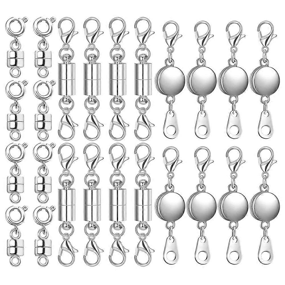 24Pcs Magnetic Necklace Clasps & Closures