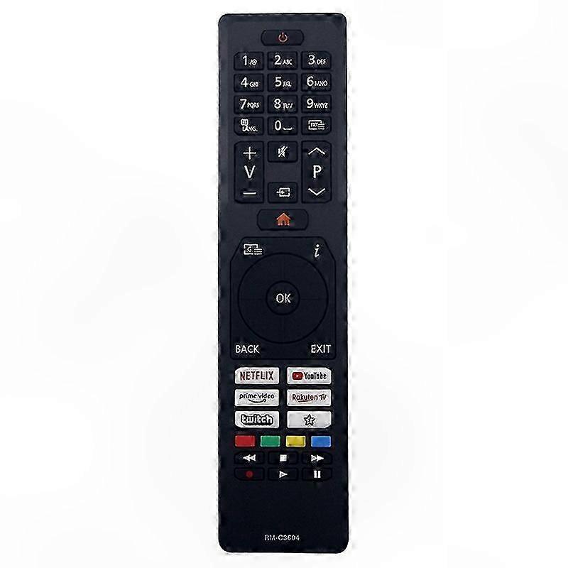 Universal Infrared Remote Control for JVC TVs, Ergonomic Design, Replacement Handheld Remote Controller