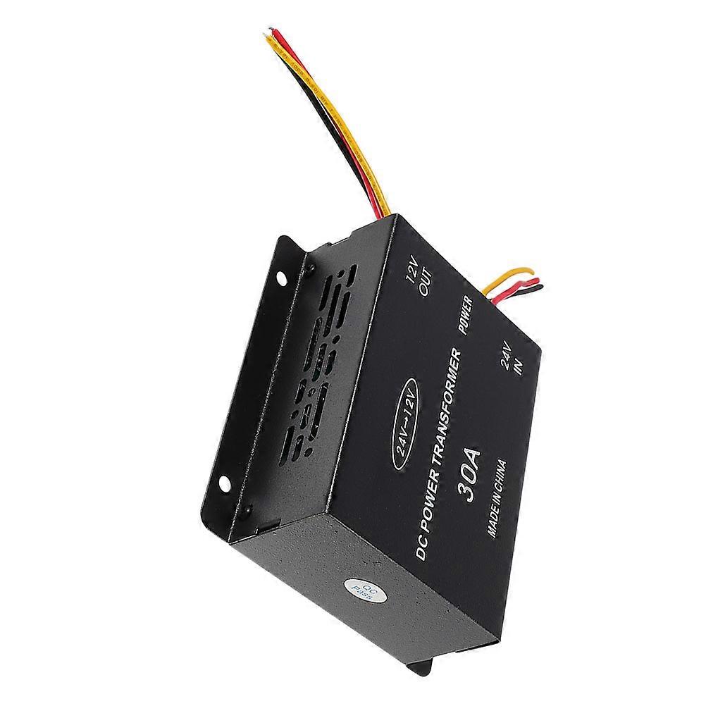 Auto Power Converter 24V to 12V Voltage Reducer with Memory Function 2Pcs